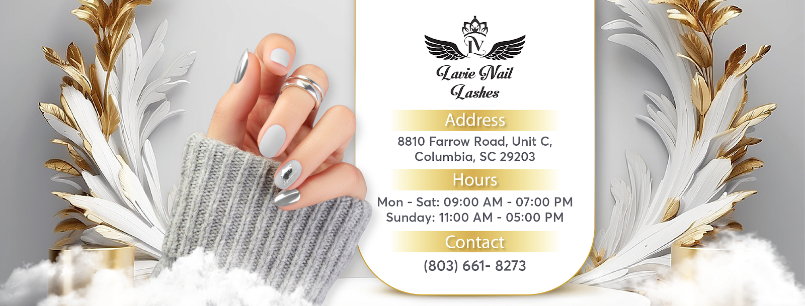 Lavie Nail Spa & Lashes Columbia logo